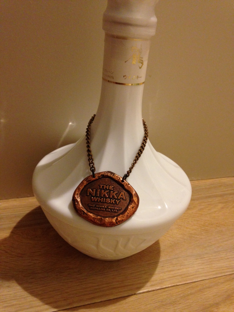 ニッカ 鶴 陶器 17年表記無 前期ボトル 750ml 43% - ウイスキーの庭