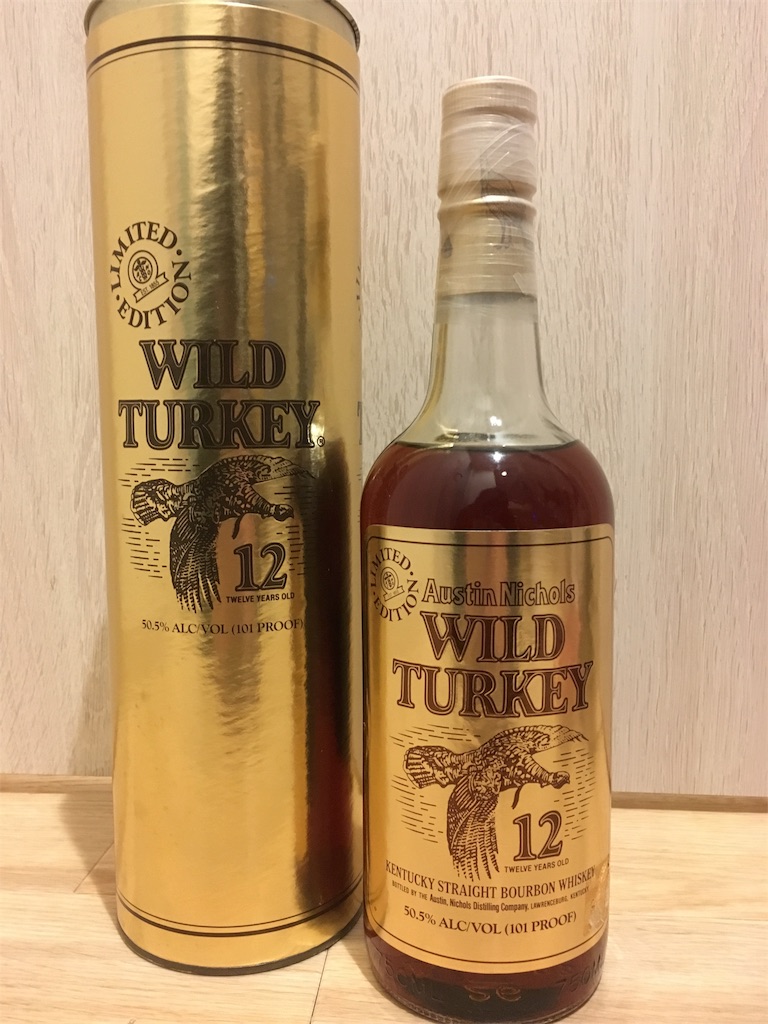 3AAM012 極上品・未開封 Wild Turkey ゴールドラベル飛翔