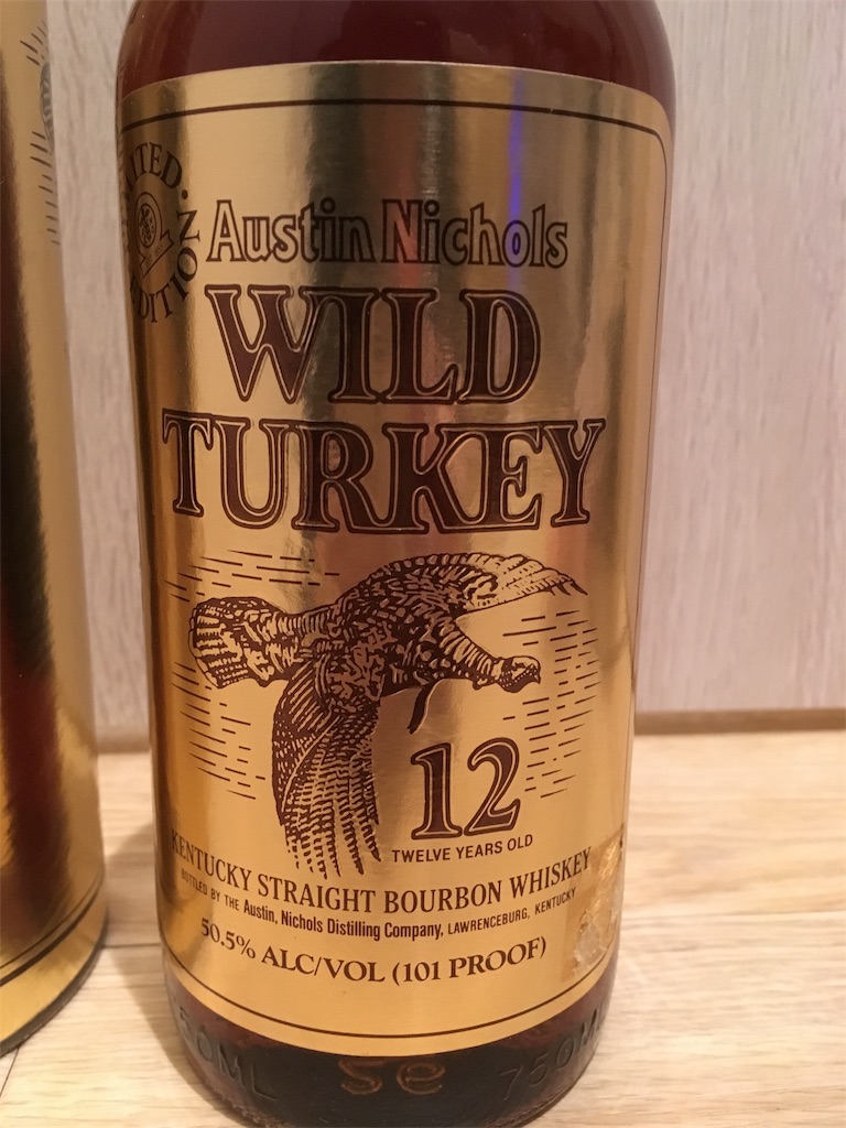 ワイルドターキー 12年 飛翔ゴールドラベル 750ml 50.5％ 限定発売
