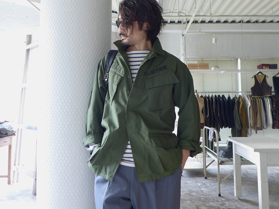 1960s Vintage U.S.Army Jungle Fatigue Jacket 4th (M-R