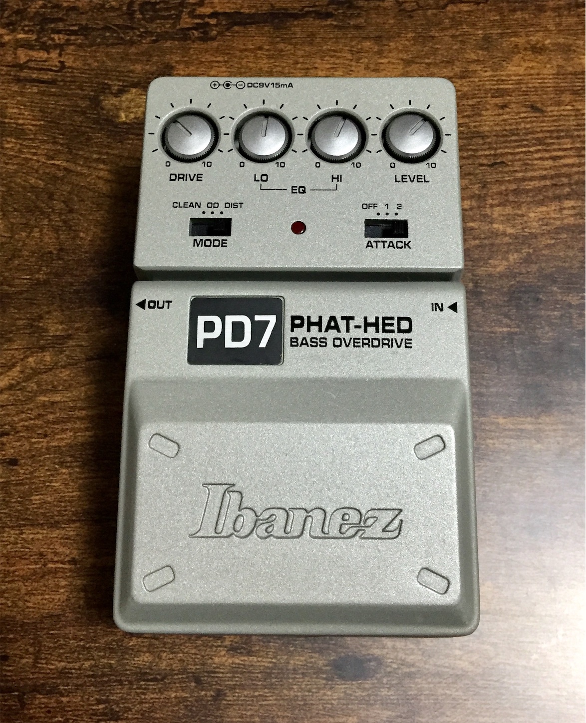 レビュー】Ibanez PD7 PHAT-HED BASS OVERDRIVE - あさぎベーススタジオ