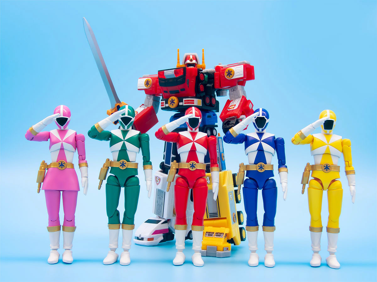 スーパーミニプラ shodo super ゴーゴーファイブセット（smp SHOKUGAN