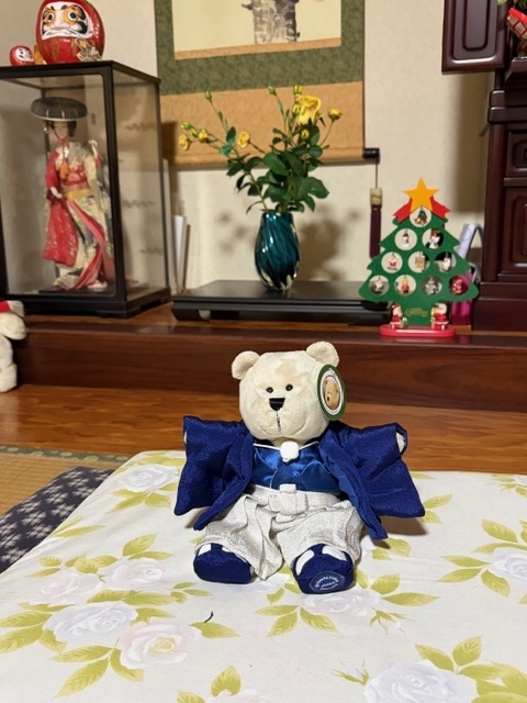 日本限定！和服のスタバ・ベアリスタをお正月に向けてゲット！ - blue