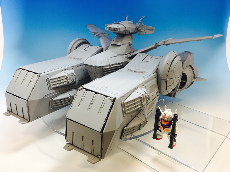 GUNDAM CONVERGE STATIONブログ vol.5 】ホワイトベース試作品公開