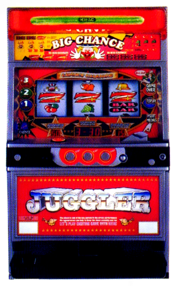 スロット実機 【4号機】ジャグラーTM 実機 ジャグラーTM