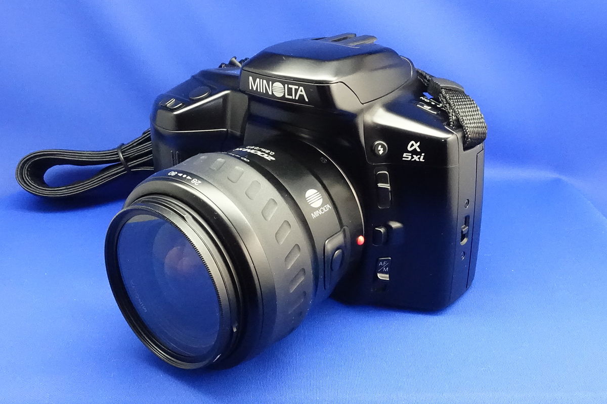 全自動一眼レフ『MINOLTA α-5xi』 - フォト・ディレッタント