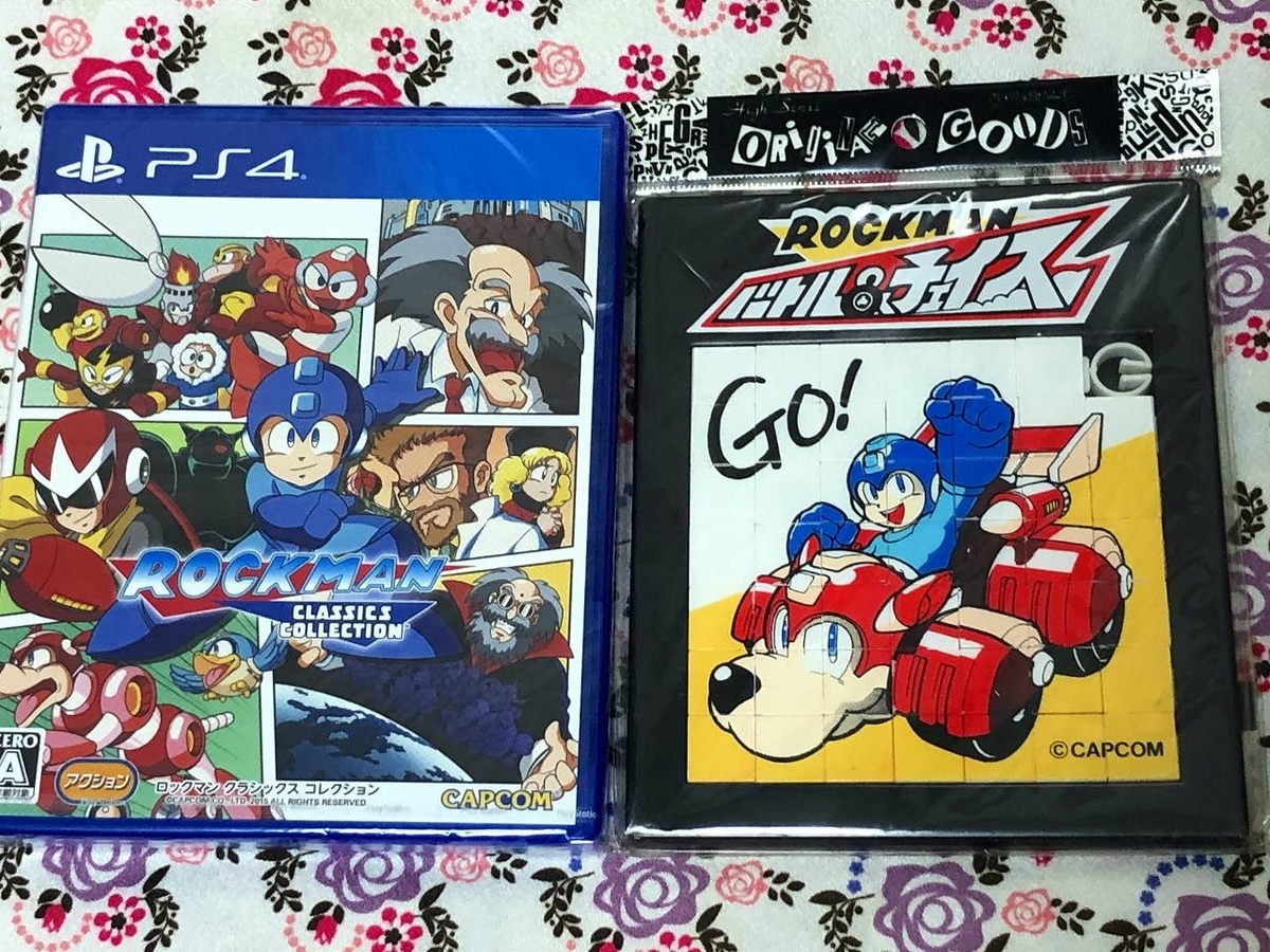 グッズ紹介】PS『ロックマン バトル＆チェイス』スライドパズル - 絶対