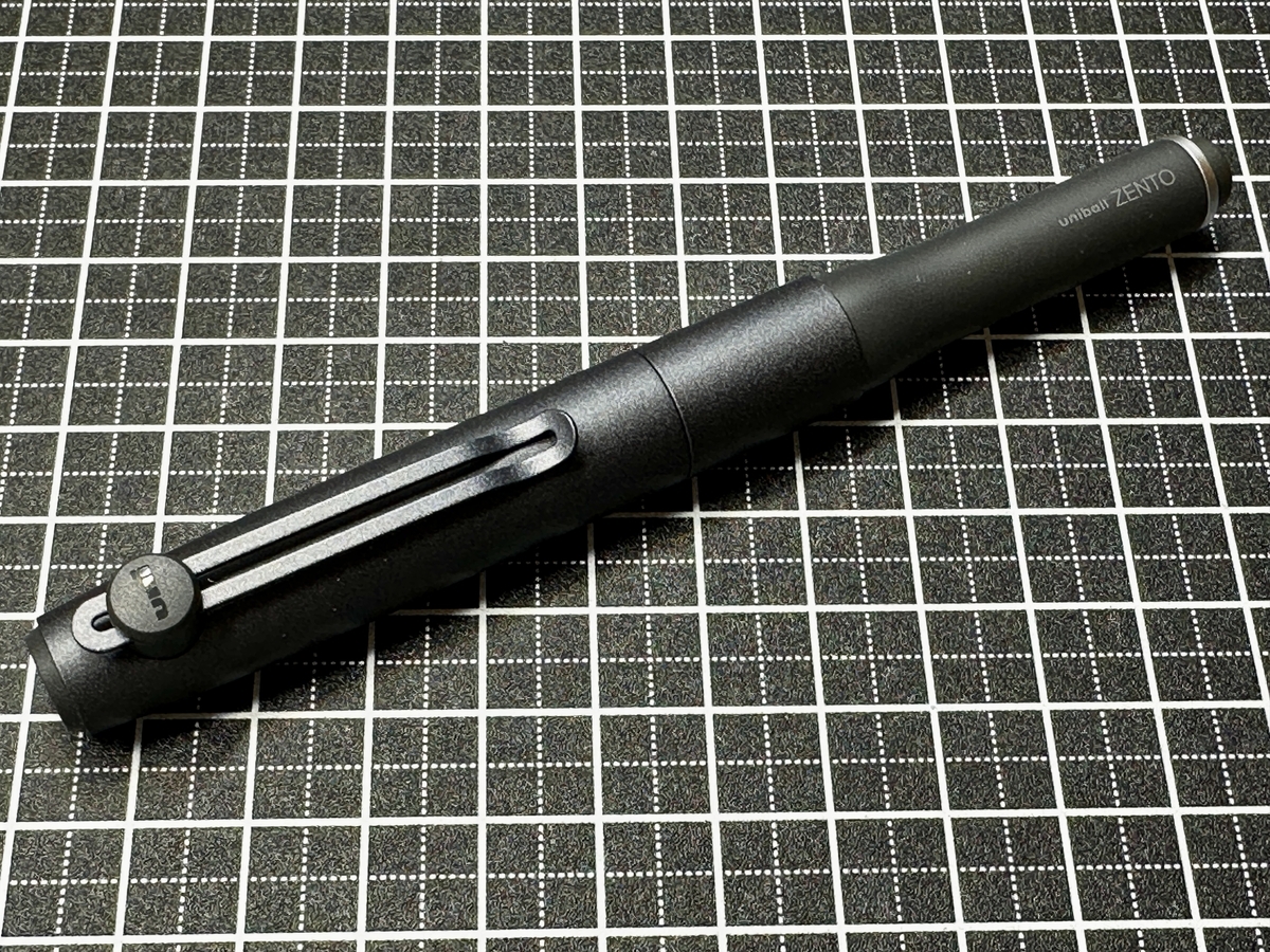 uniball ZENTO シグニチャーモデル メタリックブラック 2本セット