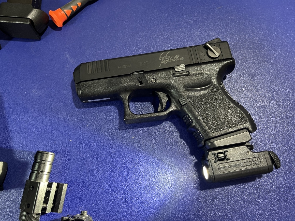 KSC G26C BABY PARABELLUM + ストック - ドクやん日記 エアガンとか