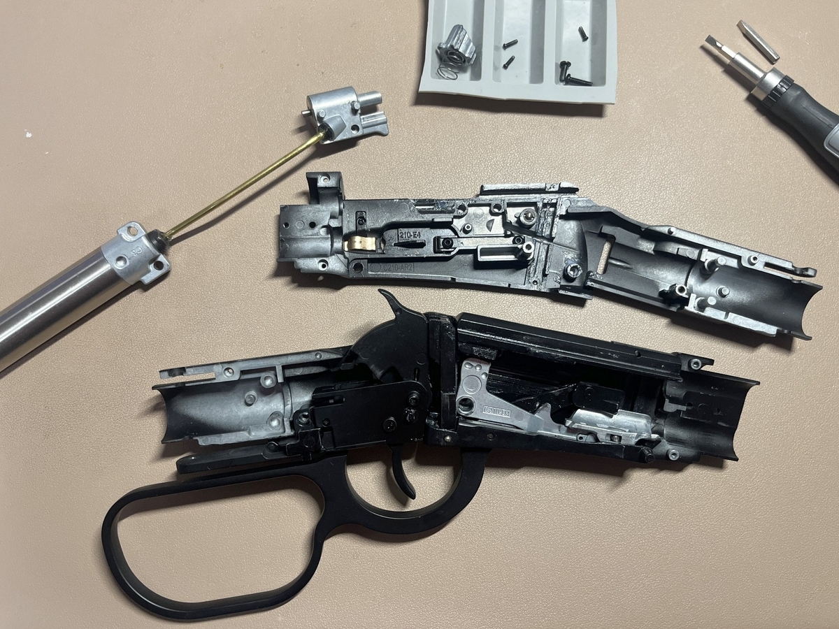 マルゼンM870【問題無く動作はするがバレルが折れてる】レプリカホロ