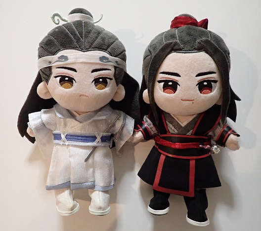 魔道祖师 陈情令陳情令 忘羡ぬいぐるみ 服付き 蓝湛魏无羡 陳情令 公式