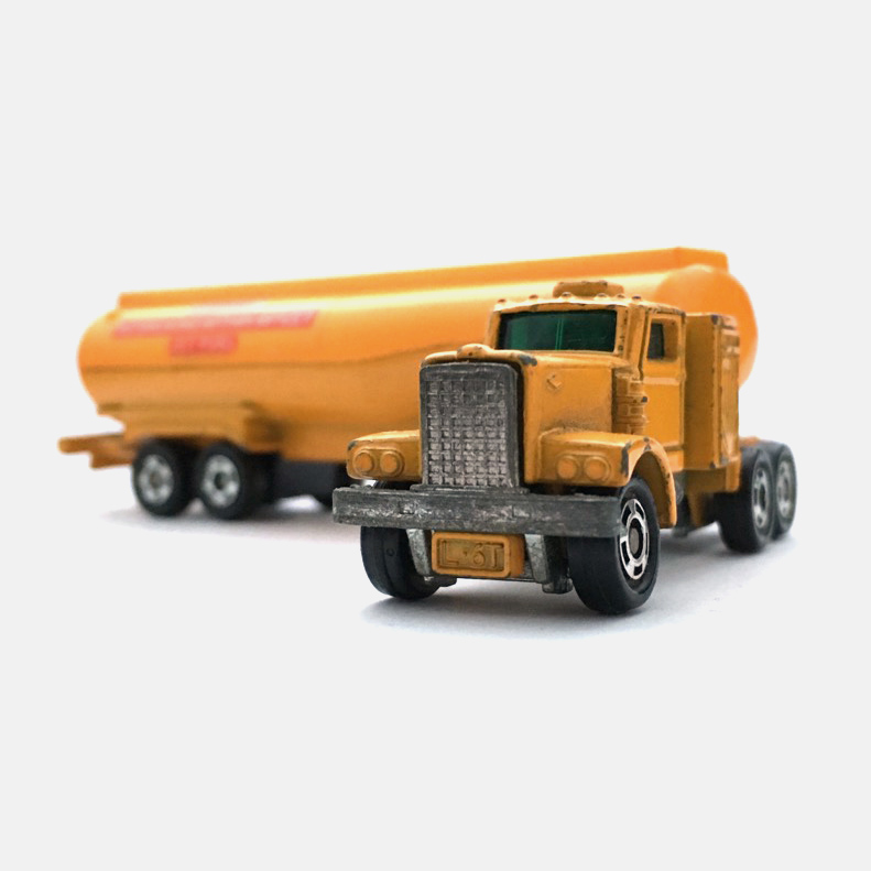 トミカ ロングトミカ L6 ダイアモンドレオ オイルタンクトレーラー 美