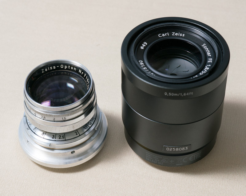 Zeiss-Opton Sonnar 1:1.5 f=50mm レンズ ドイツ製 Zeiss-Opton Sonnar