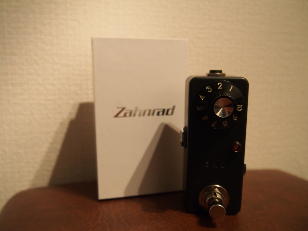Zahnrad 3x2 Preamp/Booster ギターエフェクター レビュー】Zahnrad