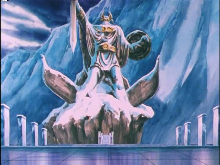 聖闘士星矢 アスガルド編 フレア セル画 聖闘士星矢 アスガルド編