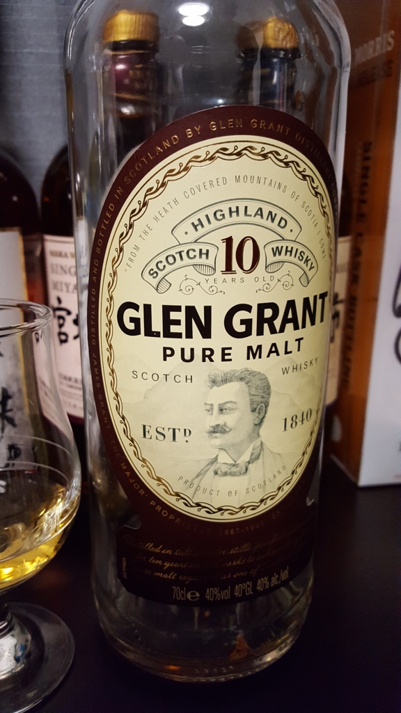 グレングラント10年 旧ボトル 2000年代前半流通 - ウイスキーラヴァー