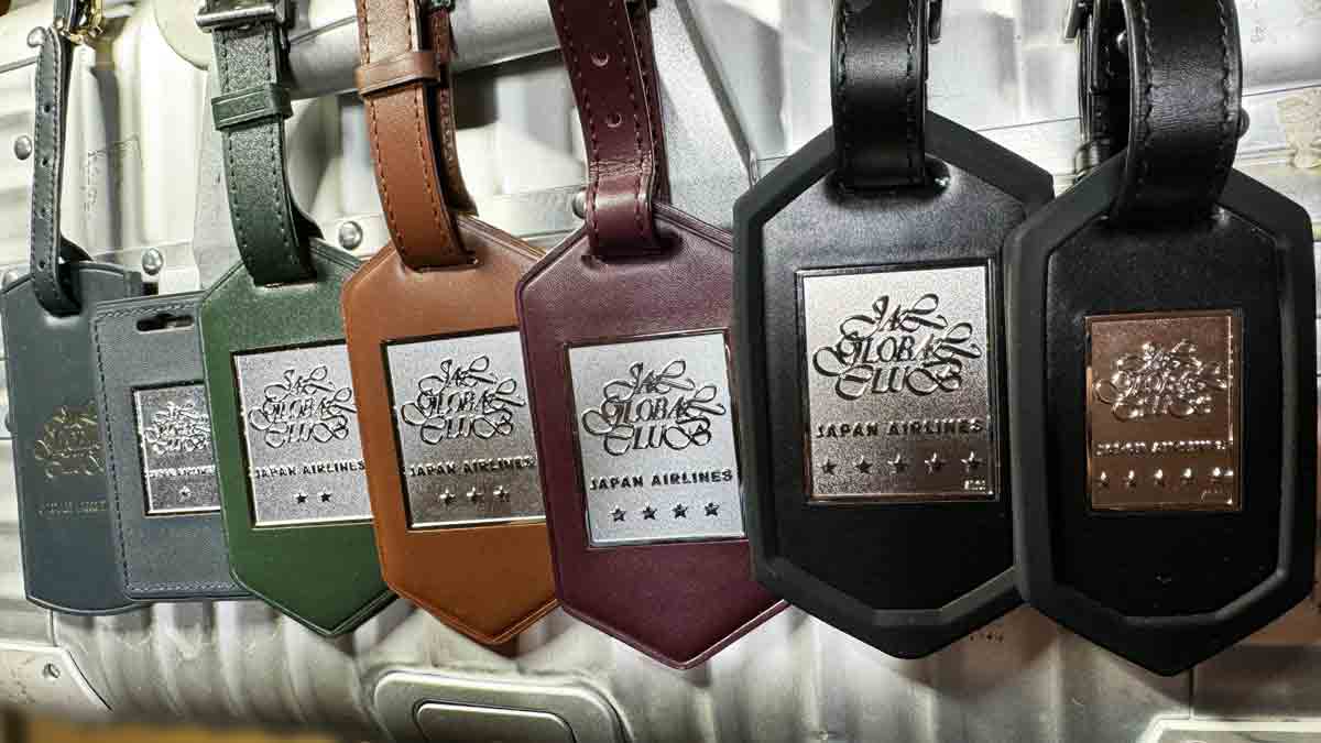 希少品】JAL JGC グローバルクラブ 亀タグ 茶色 日本航空