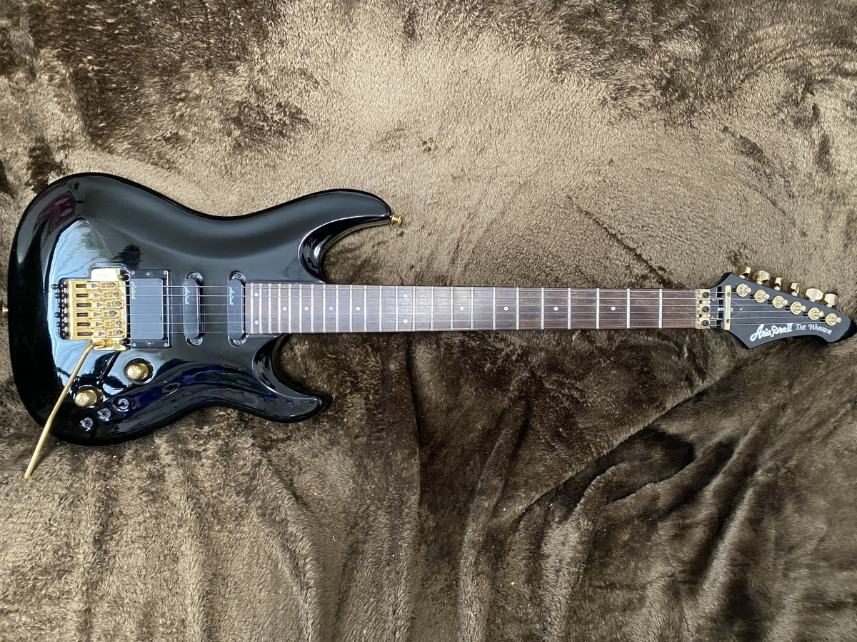 アリアプロ2 The Warrior WR-503 エレキギター 黒 アリアプロ2 The