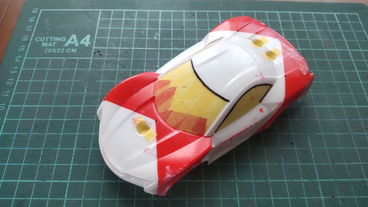 ミニ四駆・塗装済みボディ】マッドレイザー／ラ・フェラーリ【オーダー