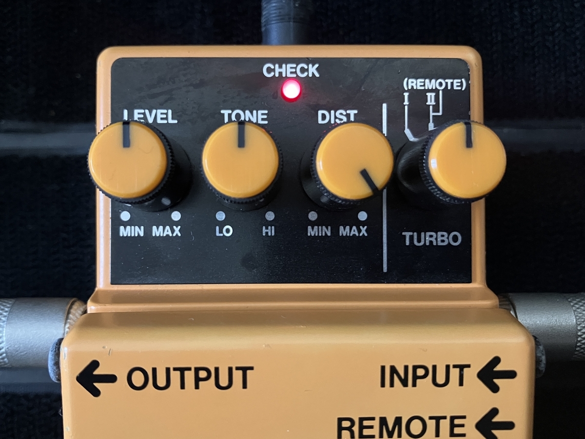 実体験レビュー】BOSS DS-2 TURBO Distortionの使い方やセッティングを