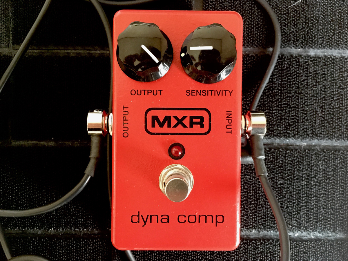 エフェクター】定番コンプレッサー MXR Dyna Comp（ダイナコンプ）感想