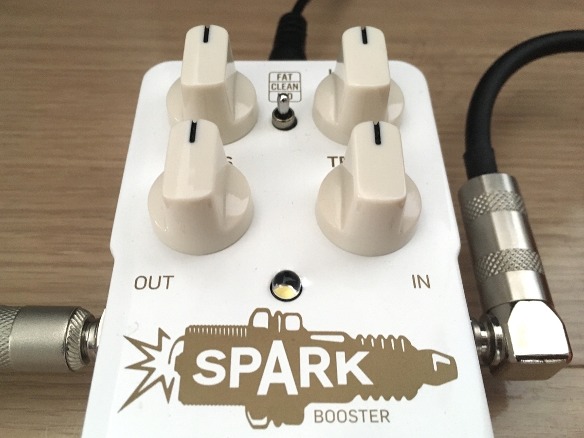 TC ELECTRONIC Spark Booster クリーンブースターの使い方【歪みの後ろ