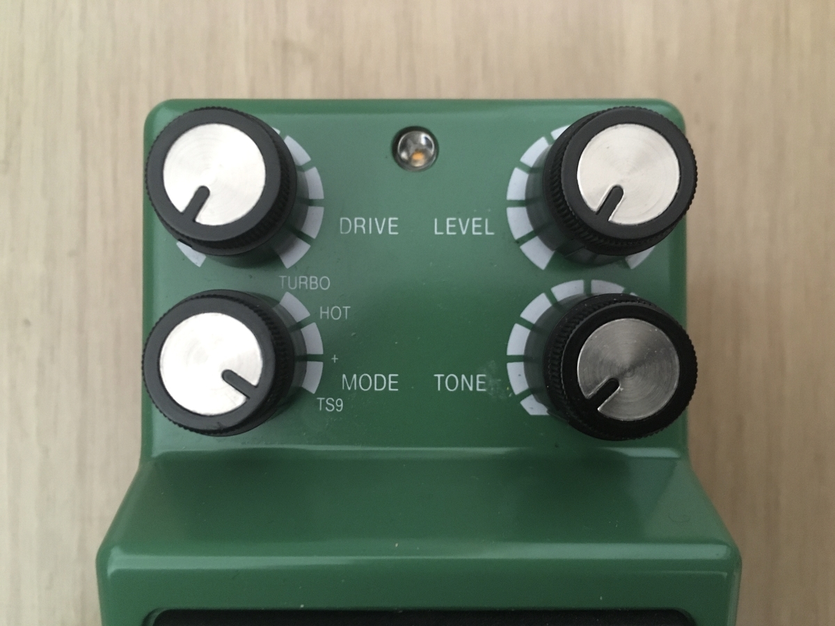 図太いオーバードライブ】Ibanez TS9DX Turbo Tubescreamer ターボ