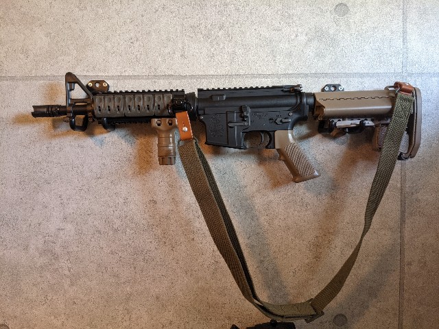 次世代電動ガン CQB-R Mk18ハンドガード交換 M4A1 東京マルイ 次世代