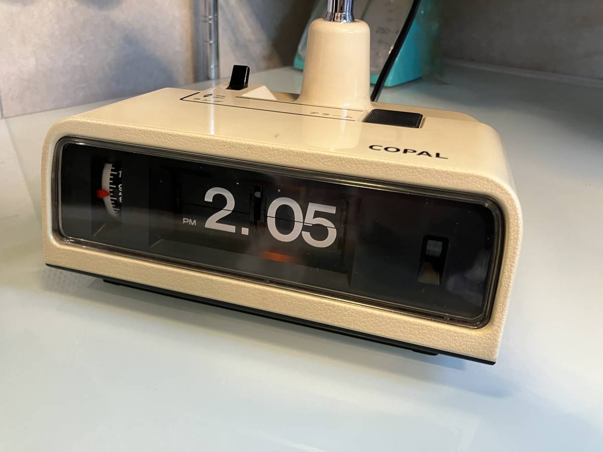 COPALのパタパタ時計が動かないので自分で分解して修理してみた