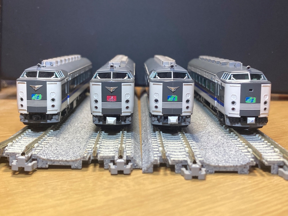 TOMIX 583系きたぐに比較 - kyoto_681's blog