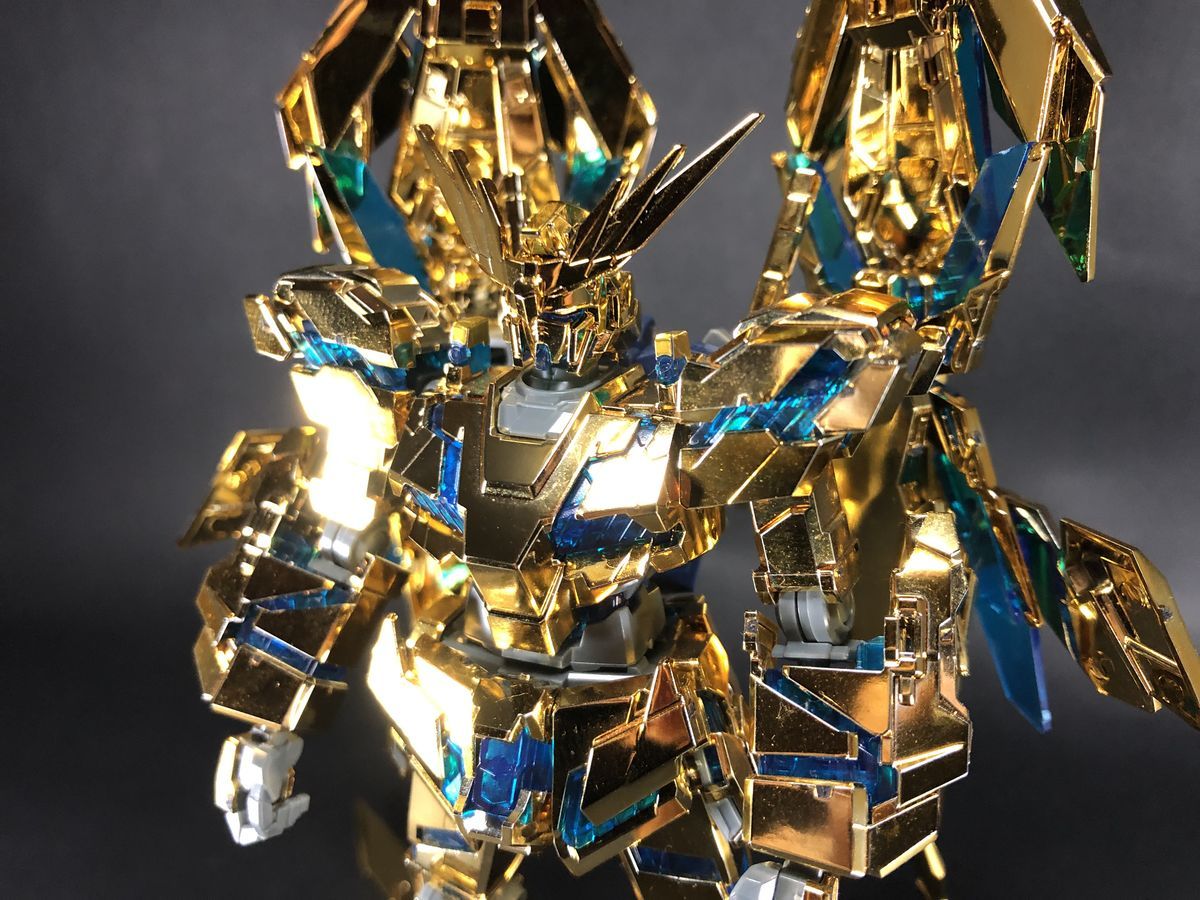 HGUCフェネクス デストロイモード ゴールドコーティング - ガンプラ