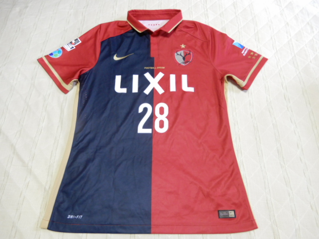 ユニフォーム 752枚目 鹿島アントラーズ 2016年シーズン 1st用 半袖