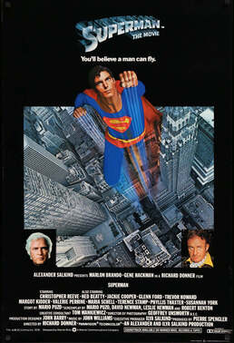 Superman the Movie 映画 スーパーマン(1978) B5サイズ 映画チラシ
