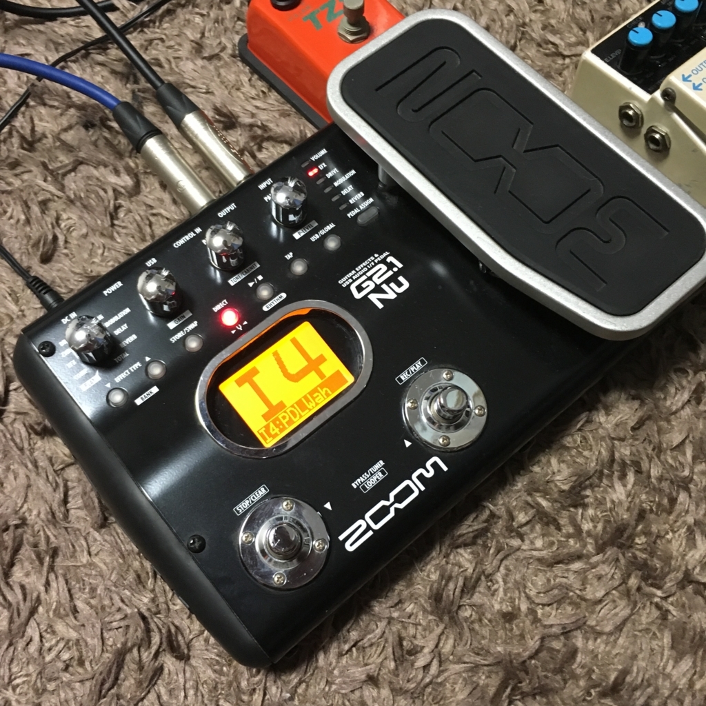Zoom G2.1Nu ギター マルチエフェクター ギターシールド付き！