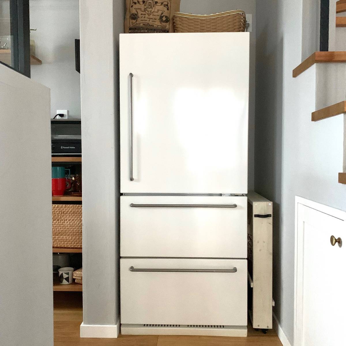 無印良品の冷蔵庫 355ᒪ 無印良品 冷蔵庫 ステンレス 355リットル 無印