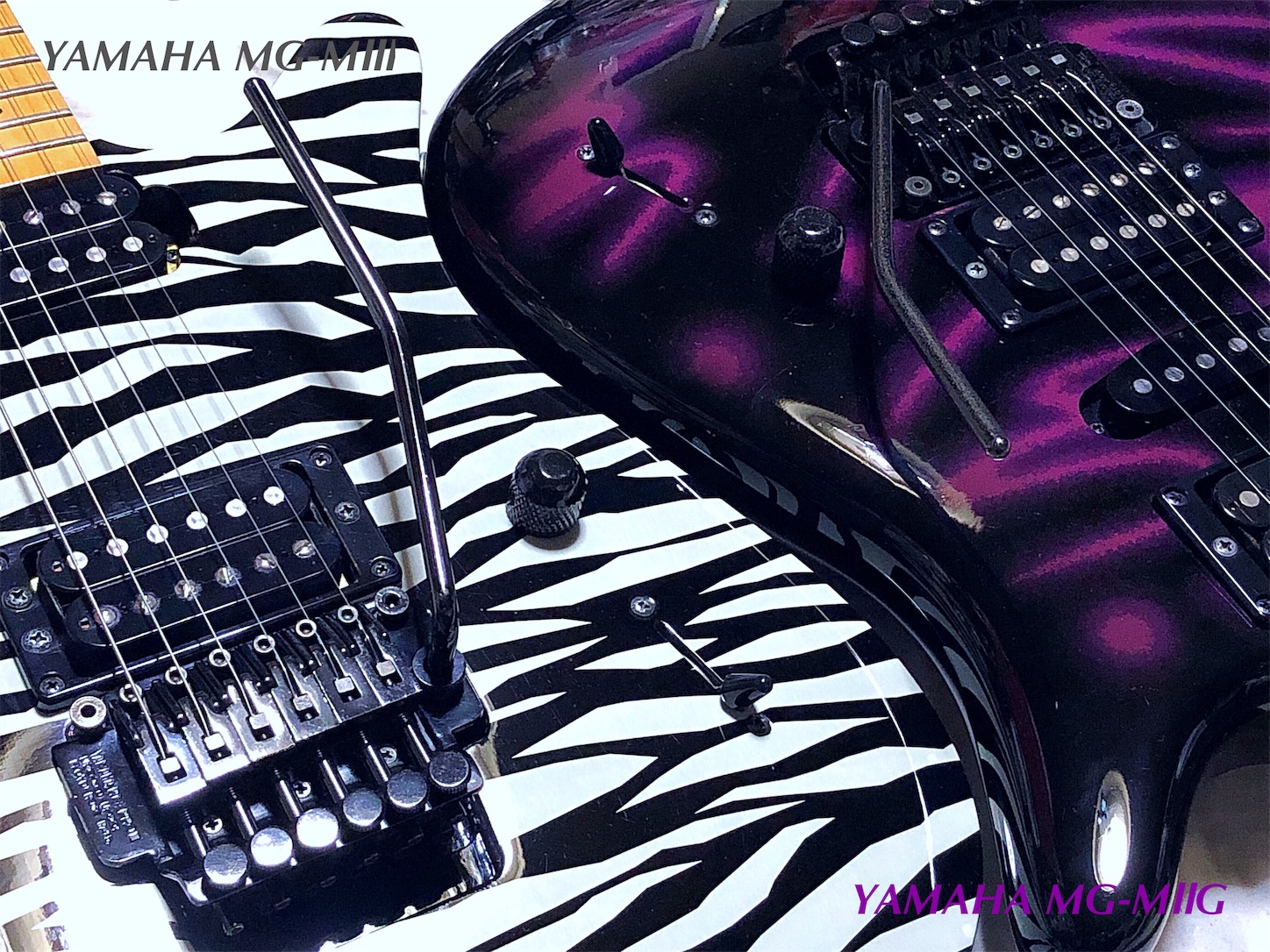 値下げ不可【ヤマハ】MG-MⅢ Zebra (レアなマホガニーボディ仕様)