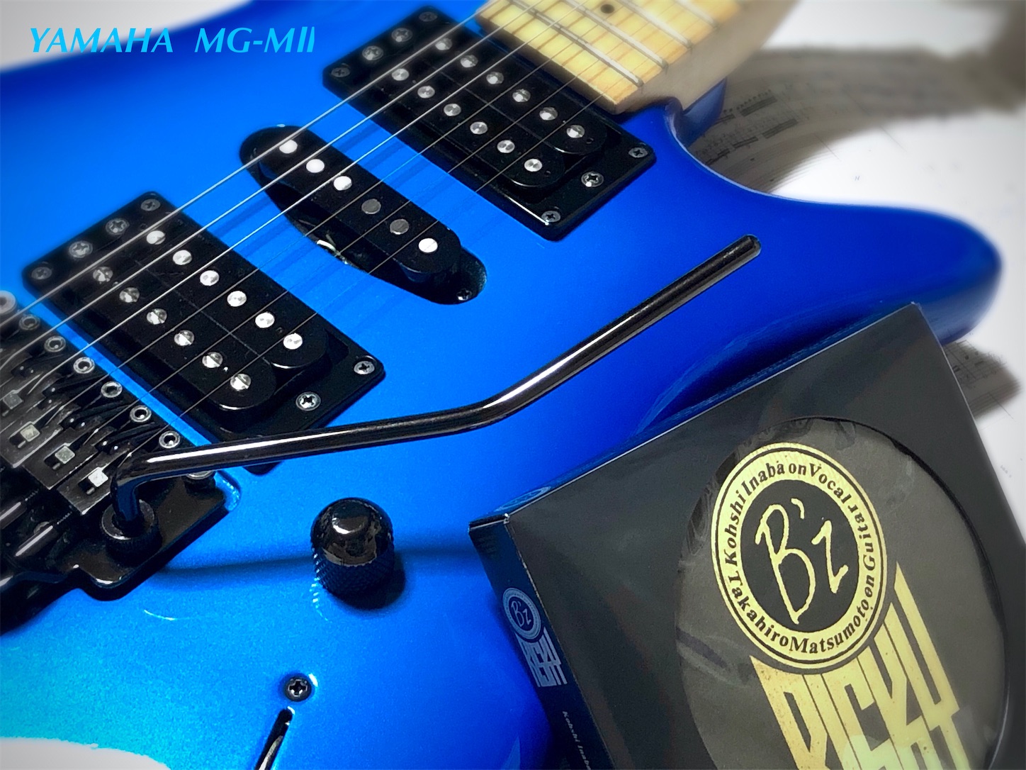 YAMAHA MG-M2 MG-M2 B'z 松本モデル エレキギター 完全調整済 YAMAHA MG-
