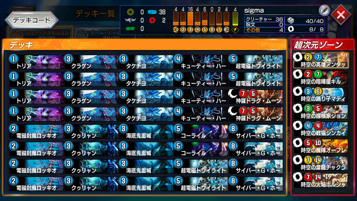デュエマ 環境デッキ 水単サイバー 青単サイバー 青単サイバー デッキ