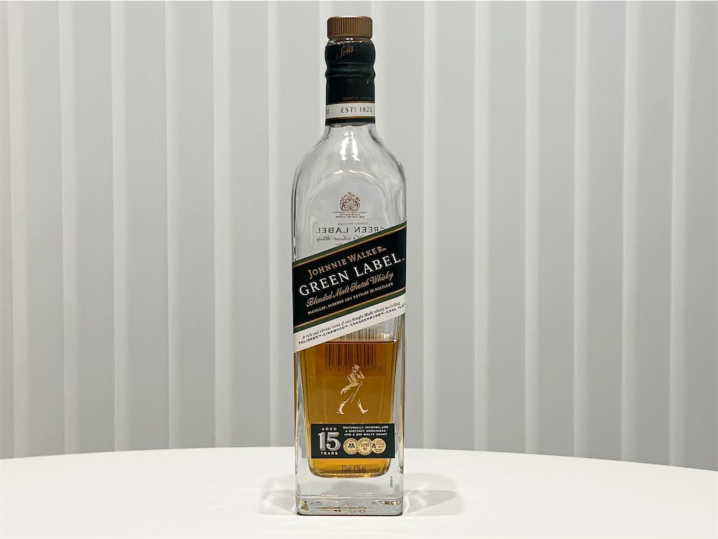 緑のジョニーウォーカー【ジョニーウォーカーグリーンラベル15年