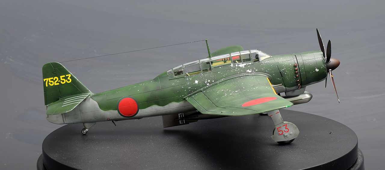 プラモデル完成機 1/48 艦上攻撃機「流星改」 プラモデル完成機1/48艦上