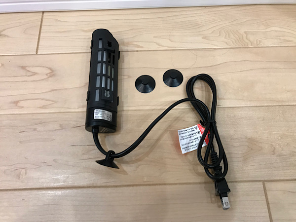 ゼンスイクーラーzc-100α】サーモ無しヒーター単品を接続用電源から