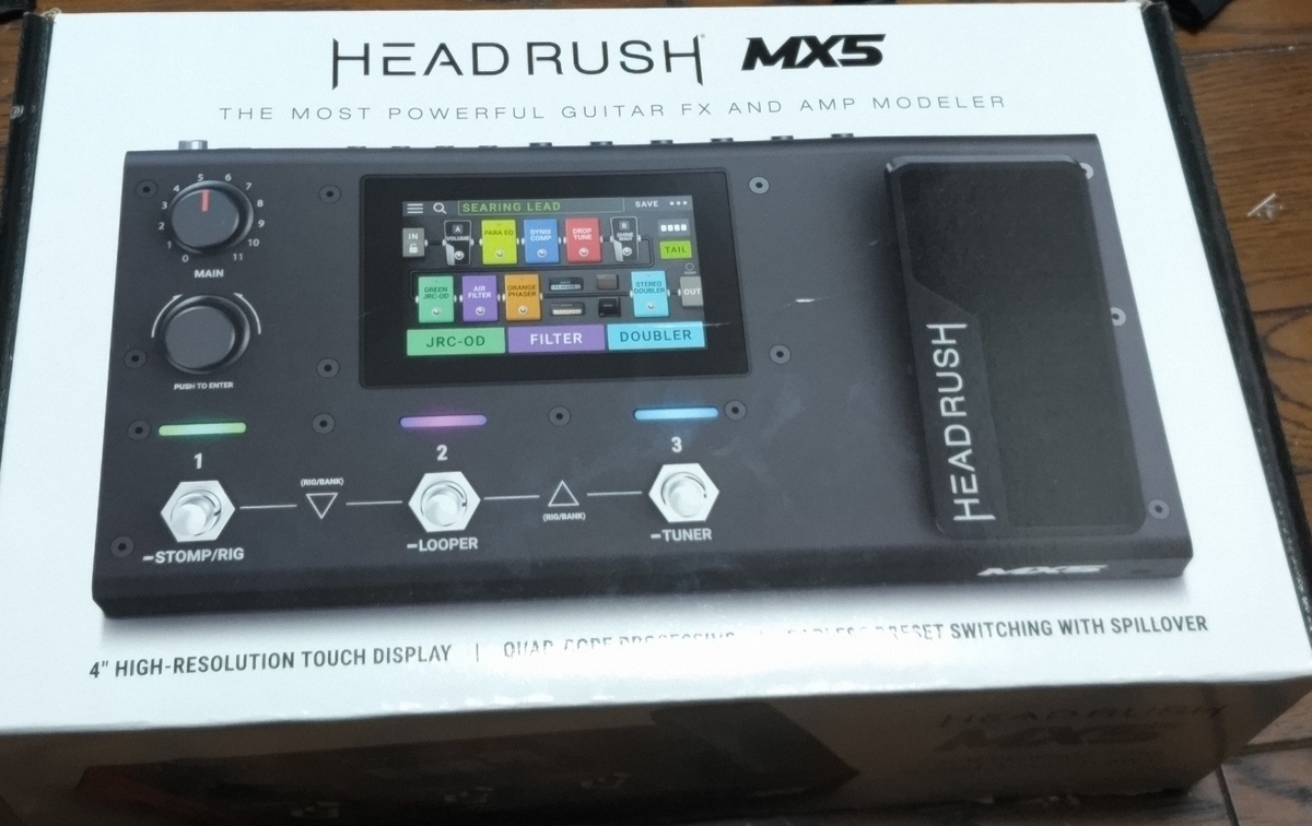 機材レビュー】HeadRush MX5 マルチエフェクター - おとのぬまちblog.