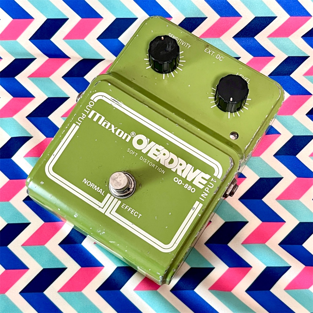 MAXON / OD-880 (ヴィンテージ) レビュー - △▽エフェクターレビュー