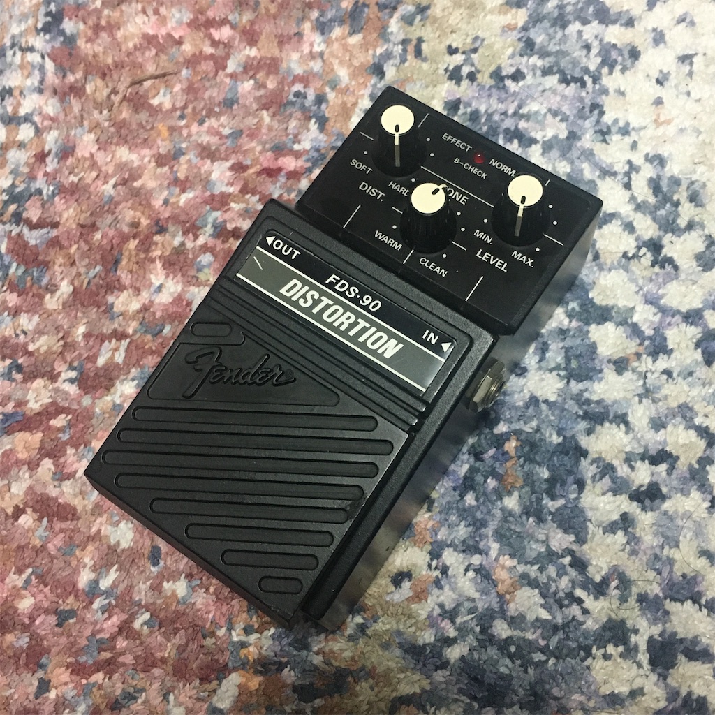 FENDER / FDS-90 DISORTION レビュー - △▽エフェクターレビューと