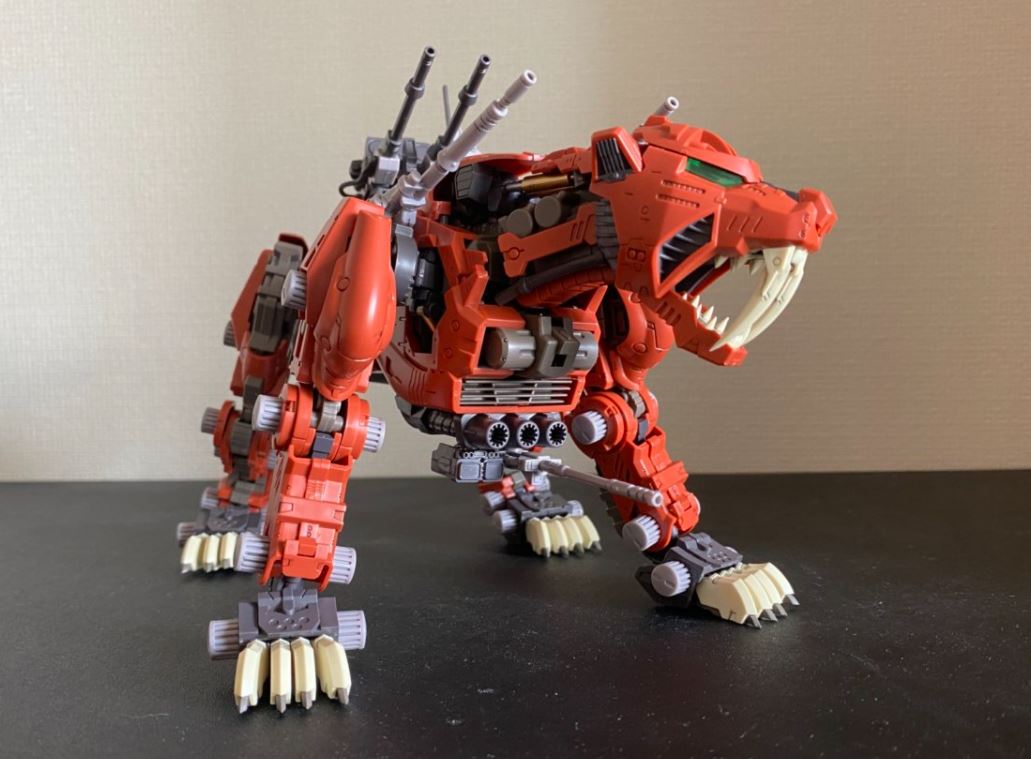 ゾイド HMM】 セイバータイガー リパッケージVer.のレビュー - 『3DCAD