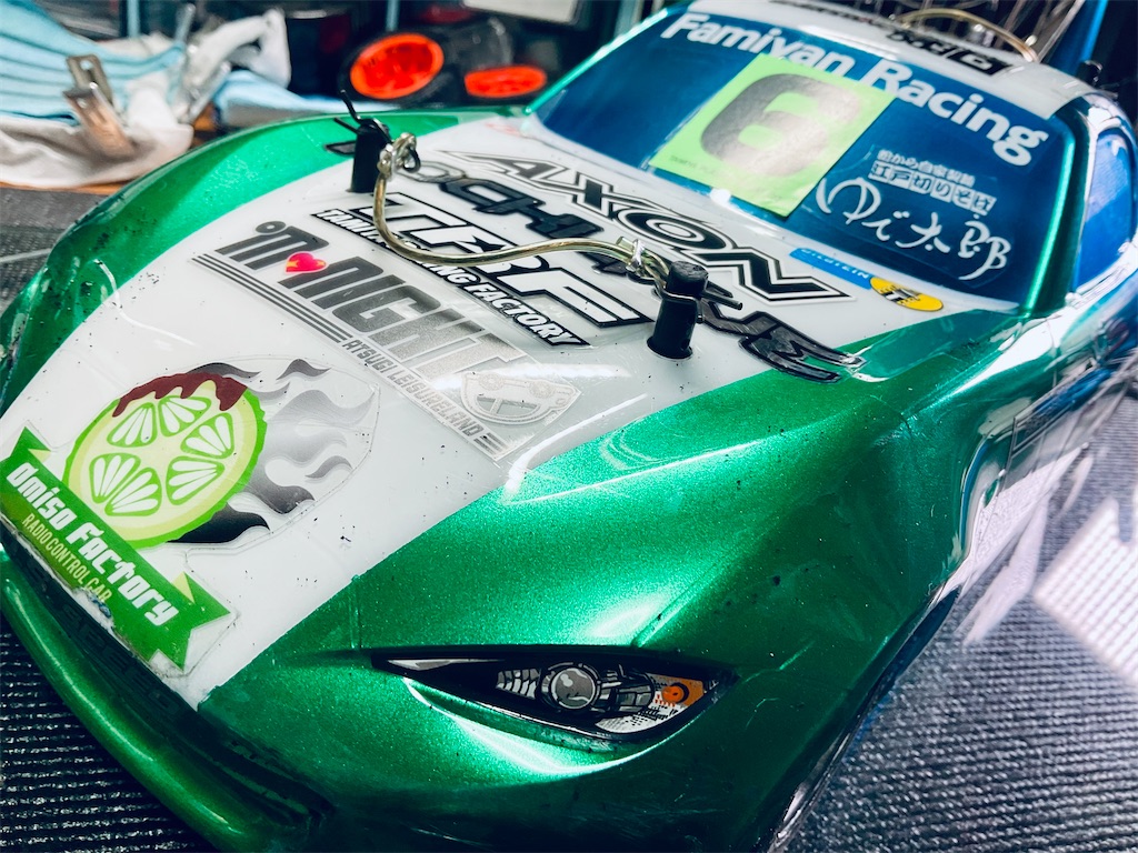 Mシャーシ用ボディ「ロータスヨーロッパ」を塗装してみた - おみそブログ