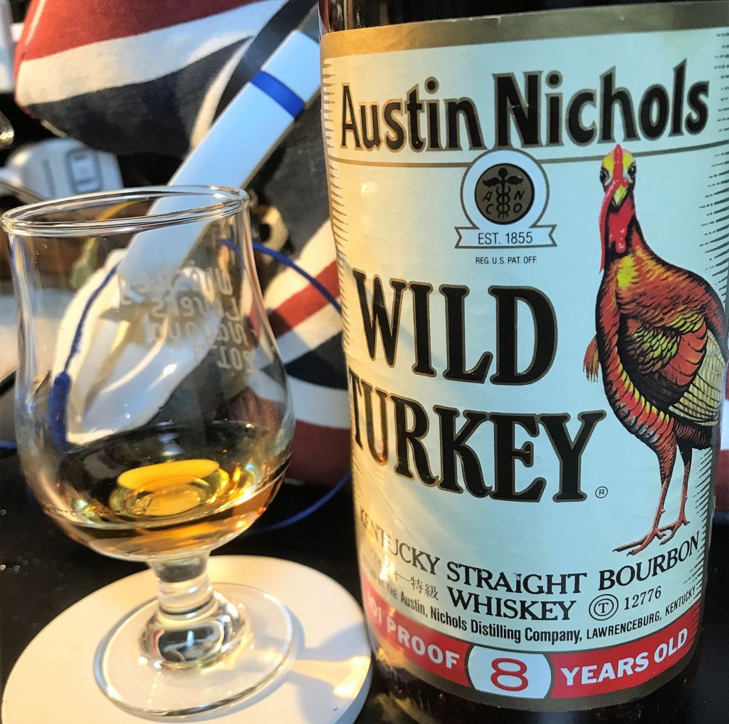 未開栓WILD TURKEY 8年 旧ラベル1750ml ウイスキー