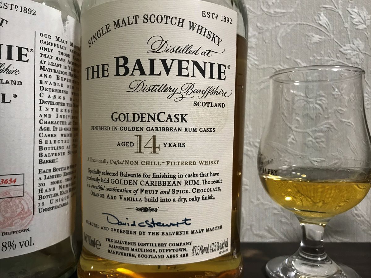 バルヴェニー14年 ゴールデンカスク - 琥珀色の研究 －A Study in Amber－