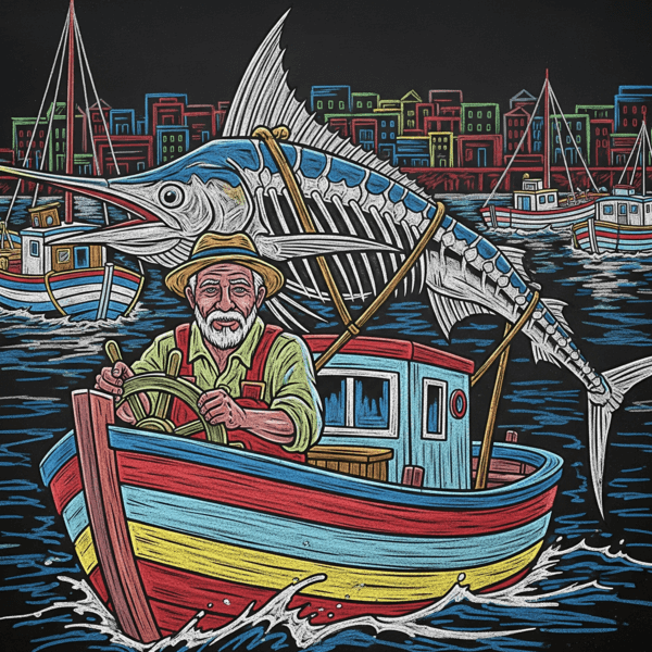 ヘミングウェイ『老人と海』完全解説｜あらすじ・結末・テーマを徹底