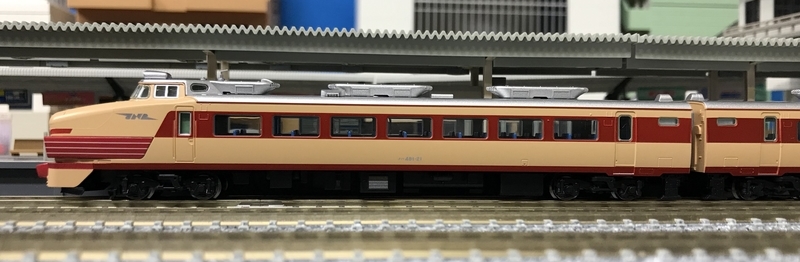 TOMIX 485系 やまばと・あいづセット 入線 - 休日の屋根裏